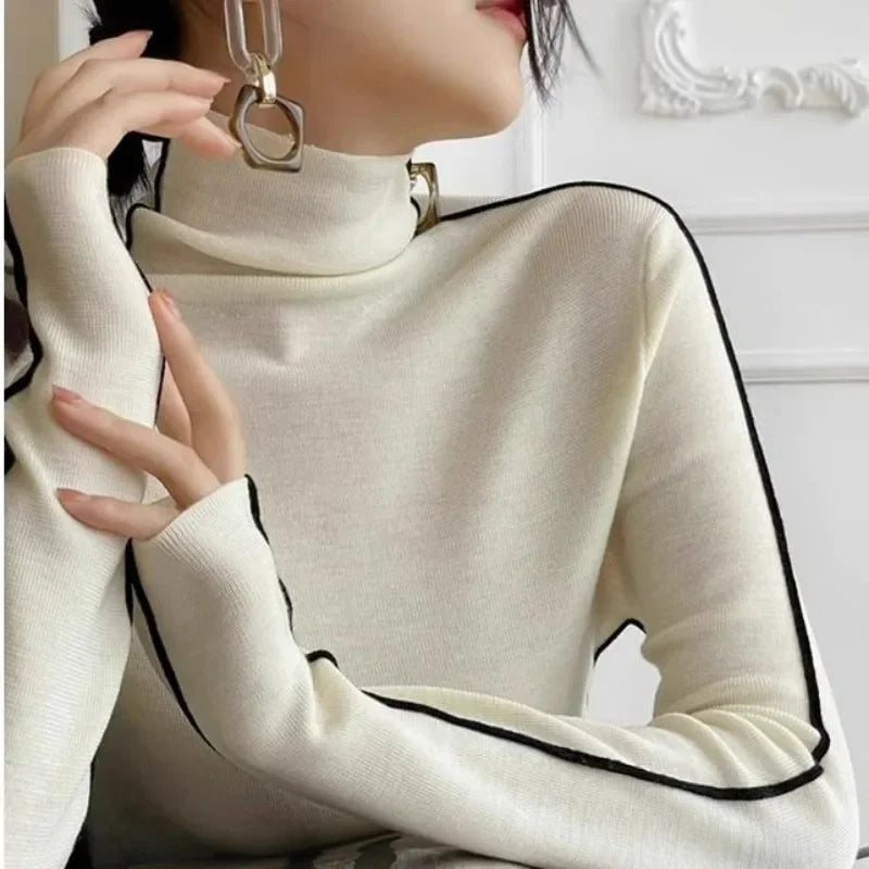 Turtleneck Office Sweater
